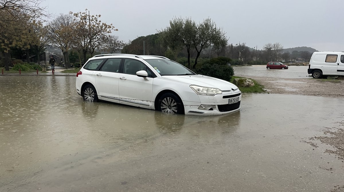 Sommières crue du Vidourle décembre 2025 (Photo Anthony Maurin)