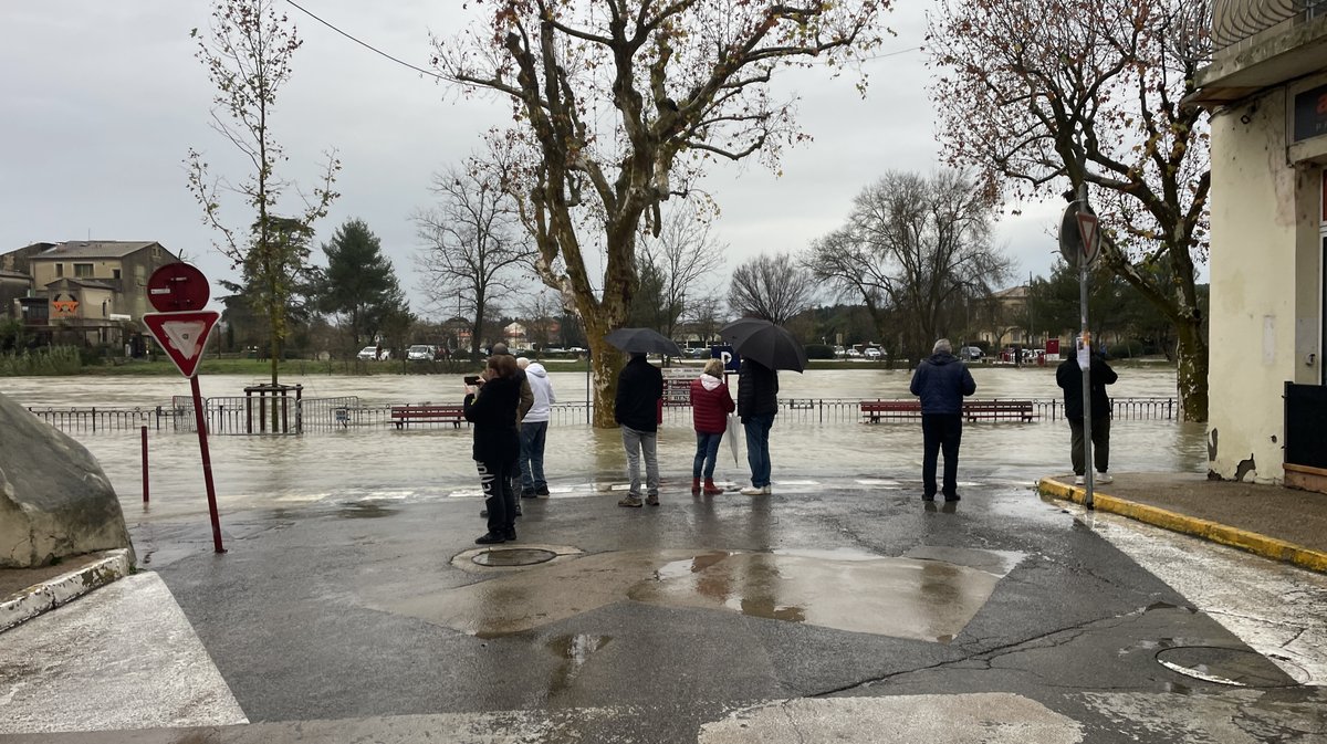 Sommières crue du Vidourle décembre 2025 (Photo Anthony Maurin)