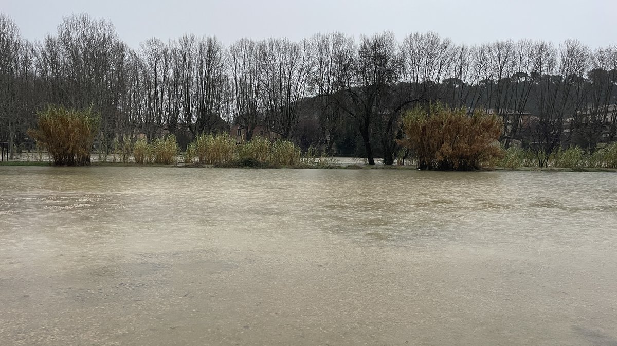 Sommières crue du Vidourle décembre 2025 (Photo Anthony Maurin)