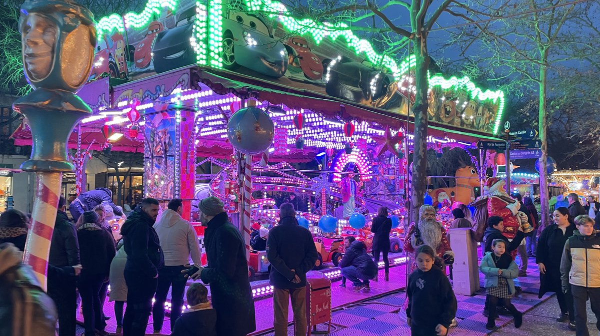 Noël à Nîmes, patinoire, manèges et gourmandises pour finir 2025 et attaquer 2026 (Photo Anthony Maurin)