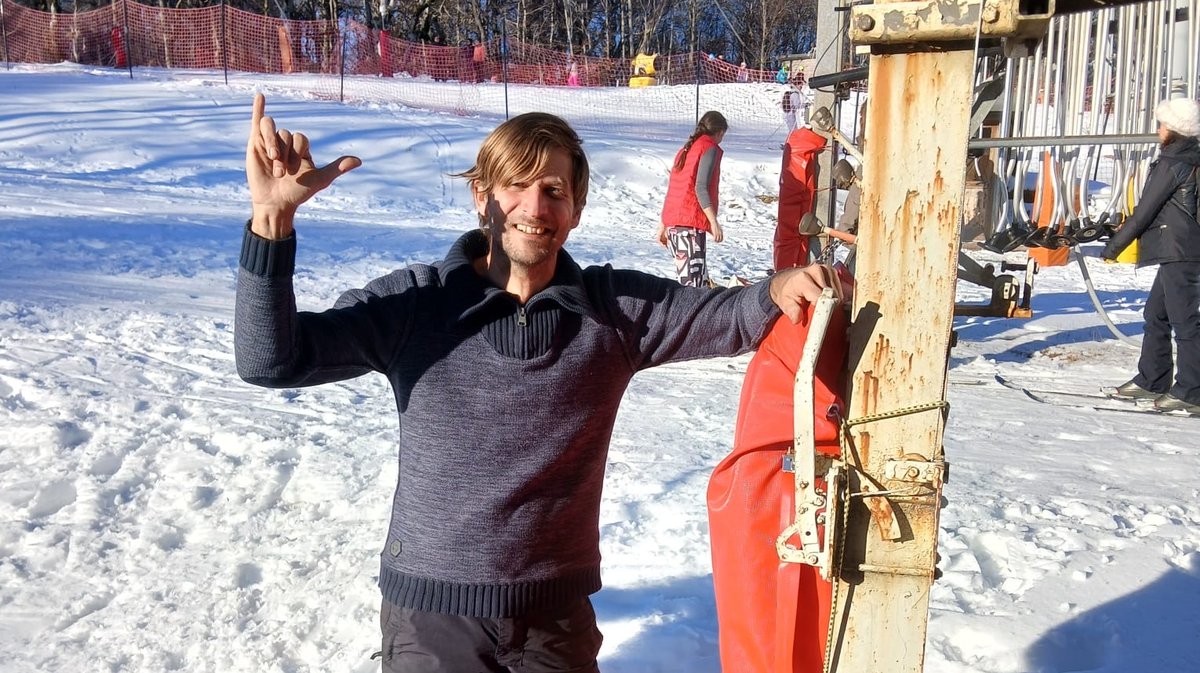 Les huit bénévoles d'Alti Aigoual ont accompagné les skieurs et lugeurs tout le weekend.