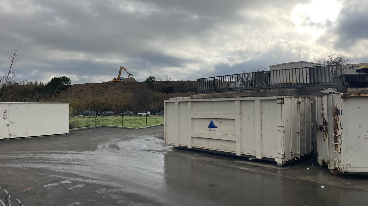 La déchèterie de l’Ancienne Motte (Photo Anthony Maurin)