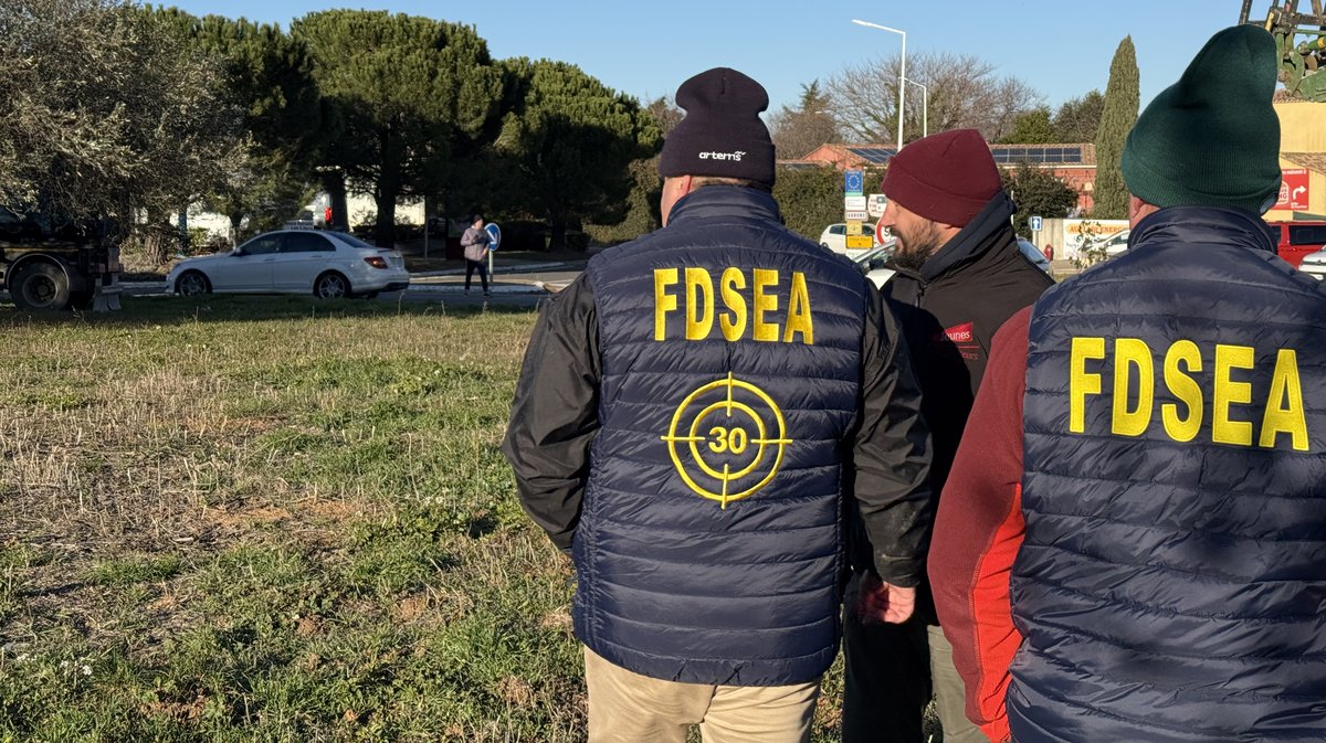 Mobilisation agriculteurs Garons 2026