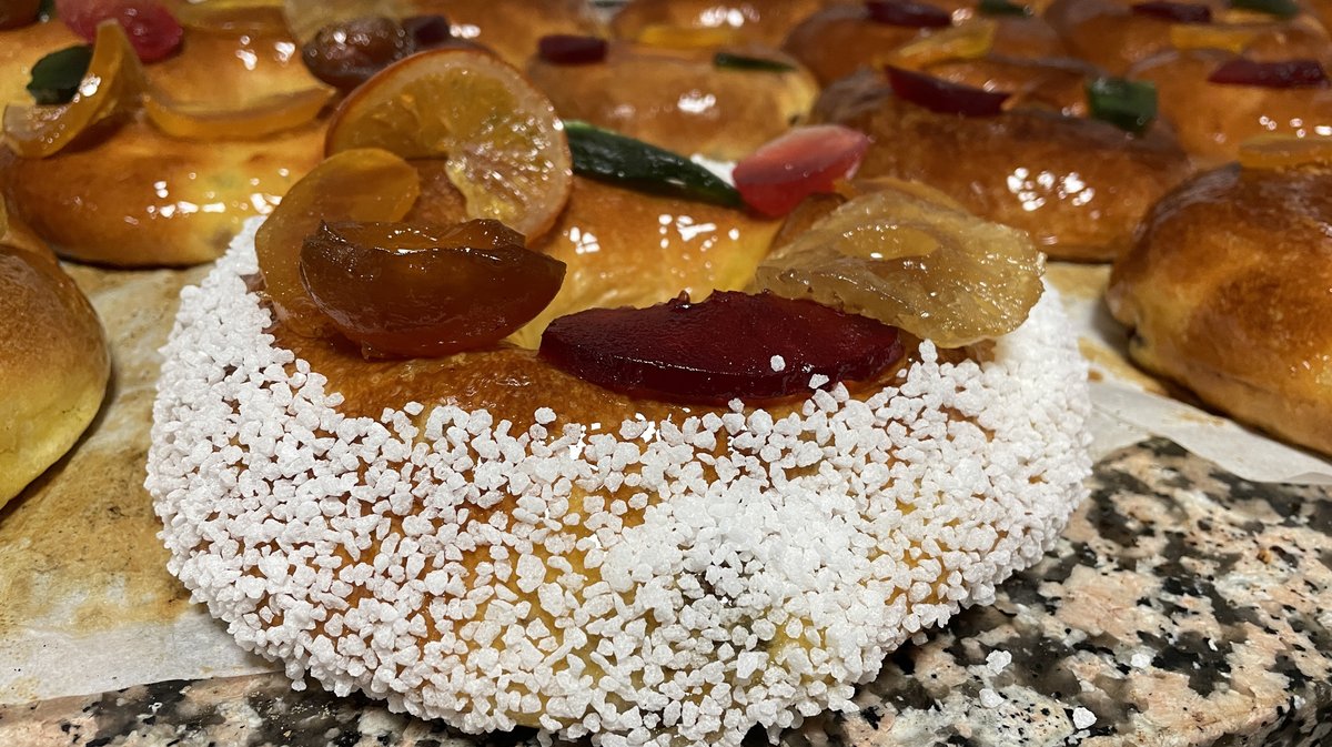 Galette des rois ou royaume, à découvrir à la boulangerie Alle (Photo Anthony Maurin)