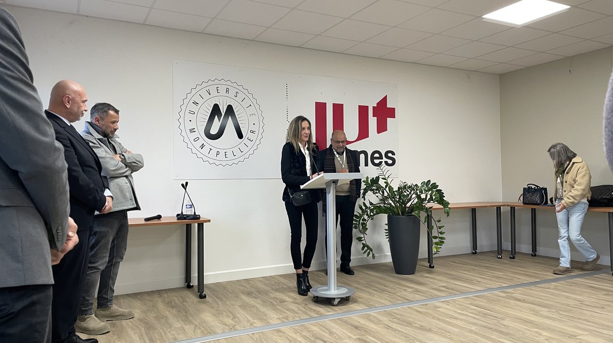 L'IUT de Nîmes rend hommage à Philippe Tamai (Photo Anthony Maurin)