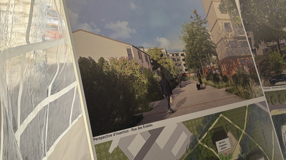 Rénovation urbaine quartier Brouzen Alès