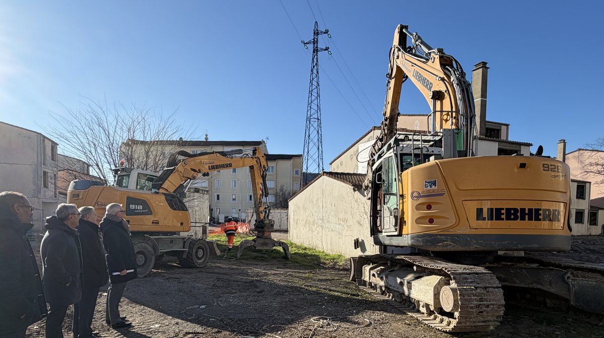 Rénovation urbaine quartier Brouzen Alès