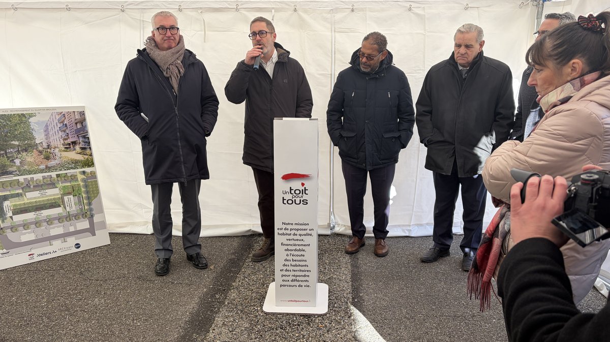 Rénovation urbaine quartier Brouzen Alès