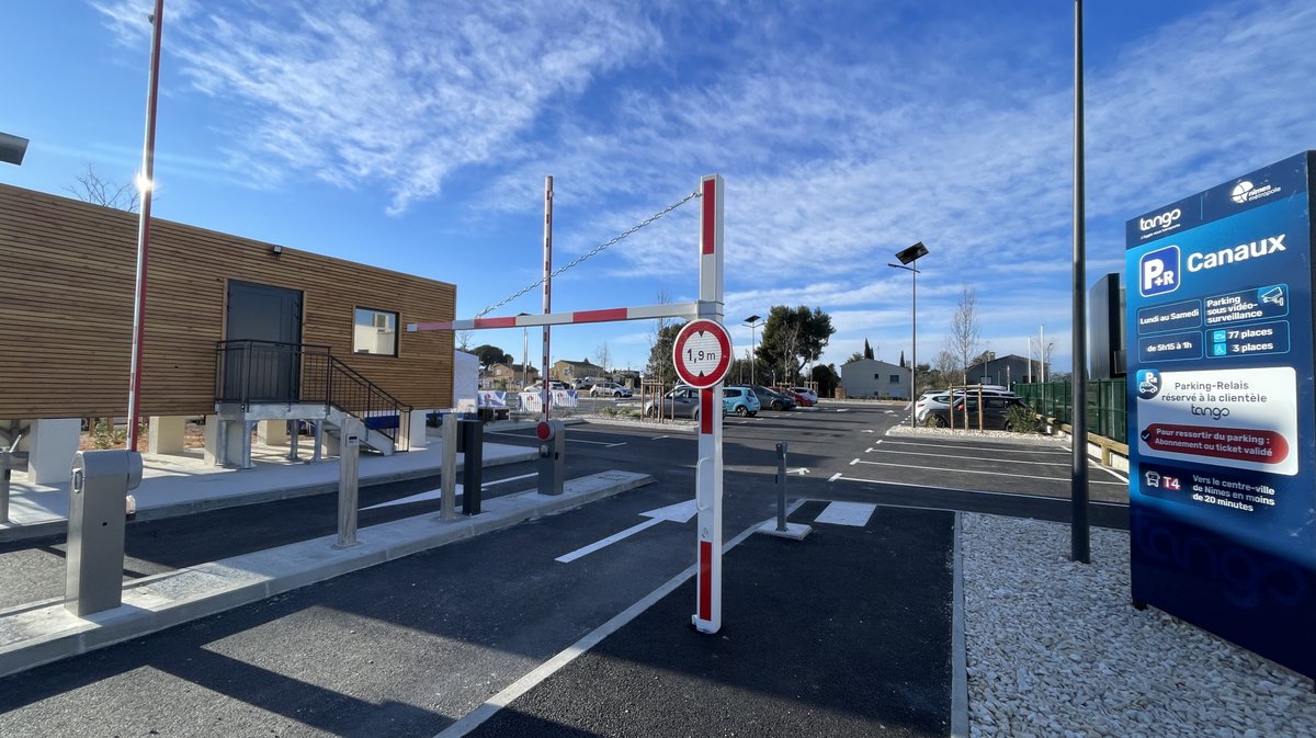 Extension de la ligne T4 du TCSP jusqu'à Caissargues (Photo Anthony Maurin)