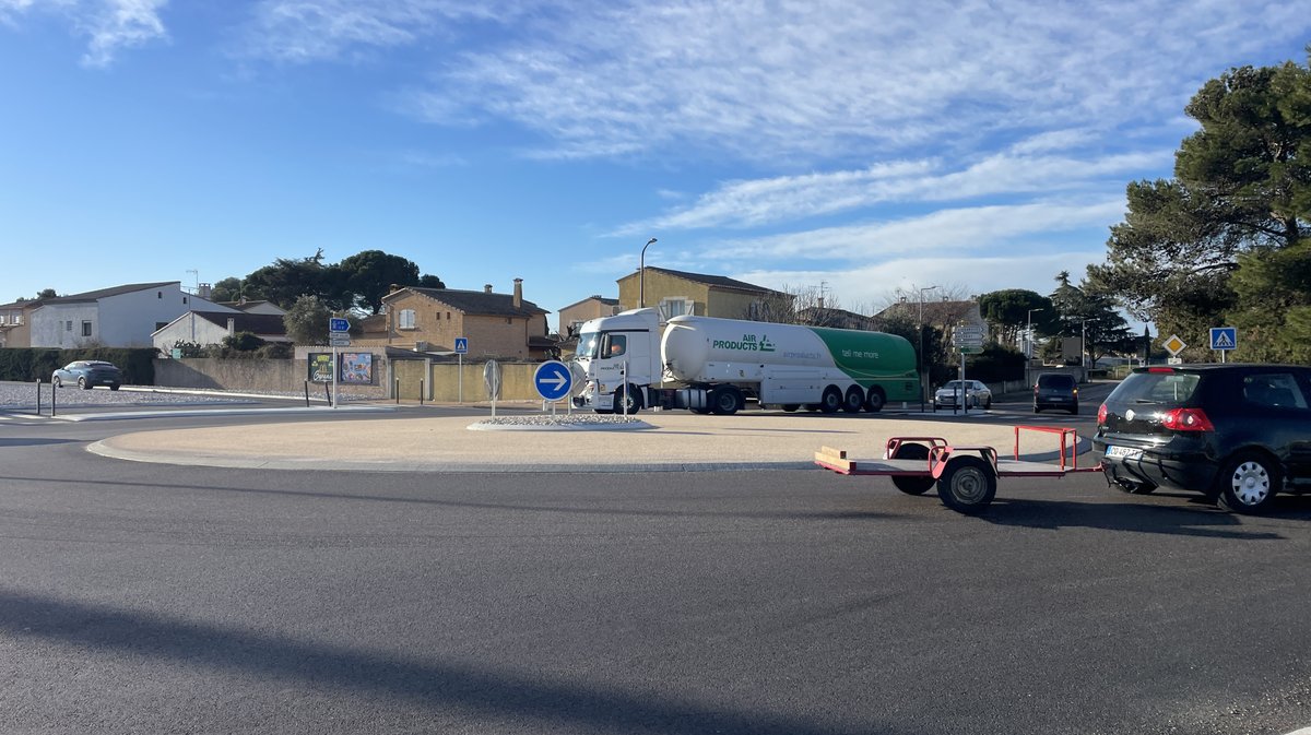 Extension de la ligne T4 du TCSP jusqu'à Caissargues (Photo Anthony Maurin)