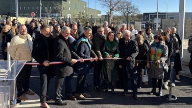 Inauguration cuisine centrale Petite Camargue