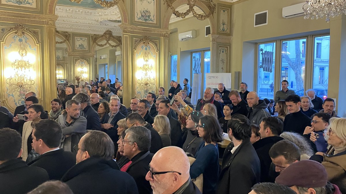 Voeux 2026 de la CPME Gard  (Photo Anthony Maurin)