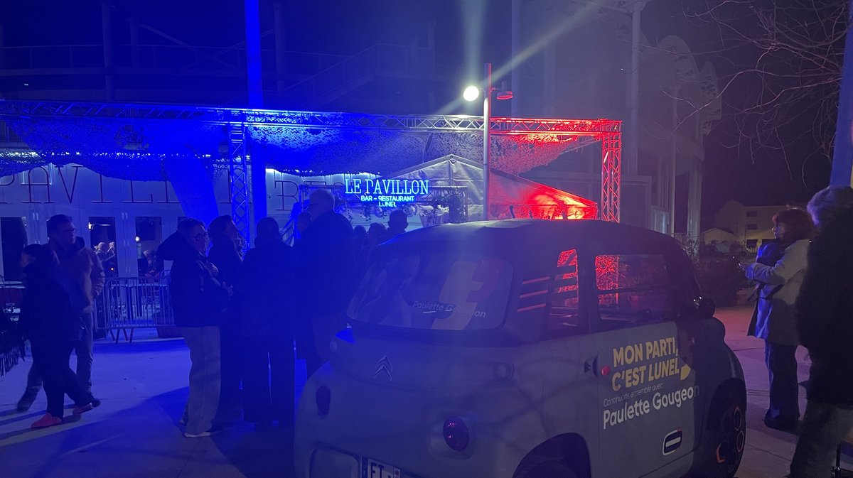 Paulette Gougeon permanence de campagne Lunel