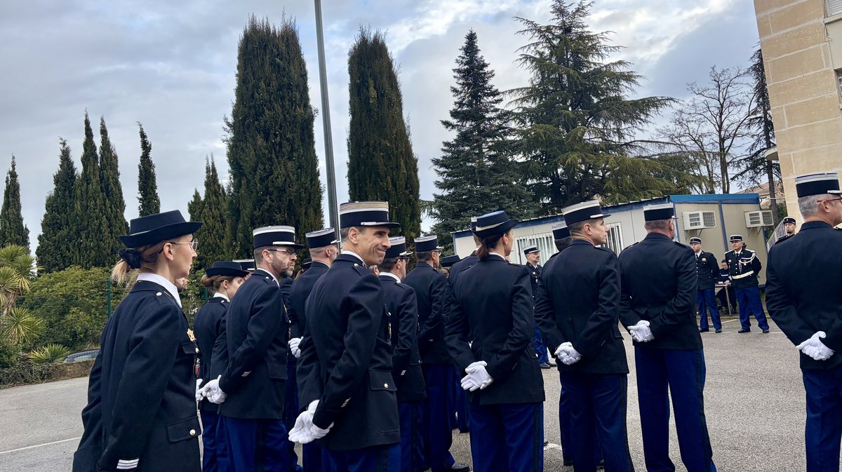 Prise de commandement gendarmerie Bagnols/Cèze