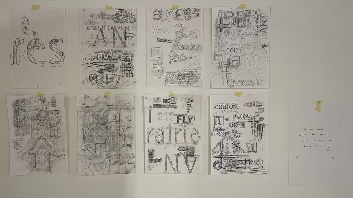 Carré d'Art résidences d’artistes au centre de documentation Bob Calle expo Vivian Suter (Photo Anthony Maurin)