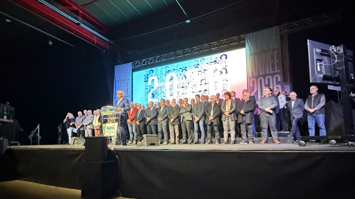 Voeux Alès Agglo 2026