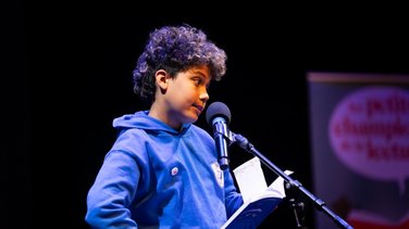 Ici, la finale régionale Nouvelle-Aquitaine 2025 des Petits champions de la lecture (Photo Desirode)