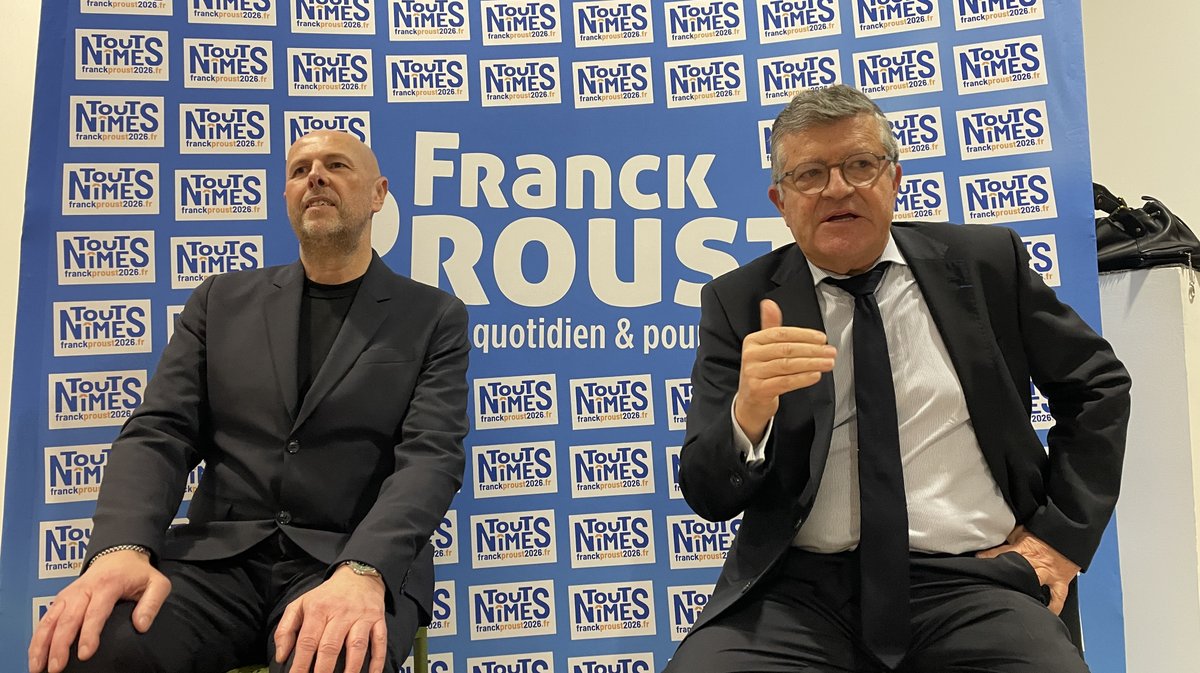 David Tebib rejoint Franck Proust et sa liste "Tout Nîmes" pour les municipales de 2026 (Photo Anthony Maurin)