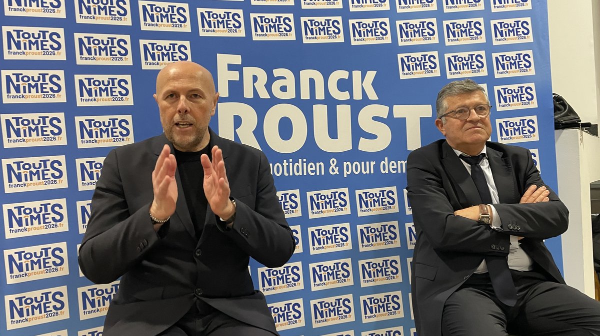 David Tebib rejoint Franck Proust et sa liste "Tout Nîmes" pour les municipales de 2026 (Photo Anthony Maurin)