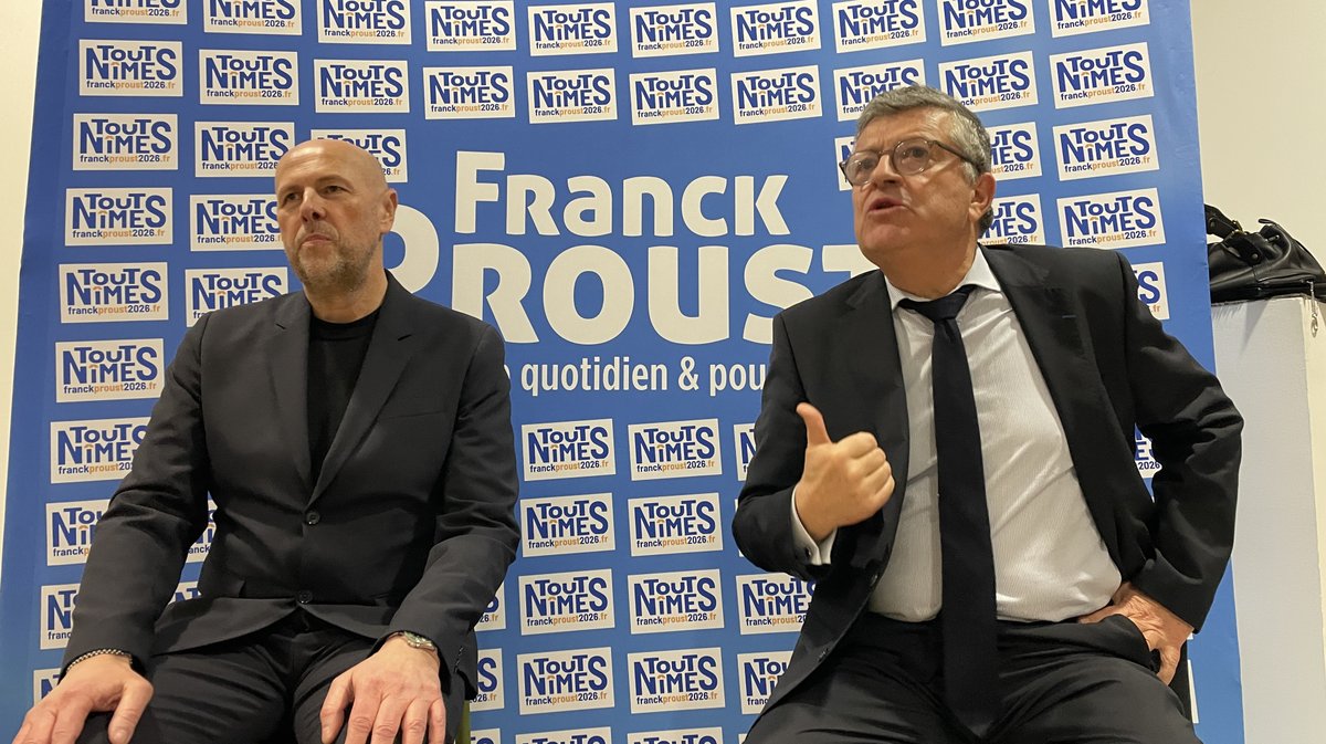 David Tebib rejoint Franck Proust et sa liste "Tout Nîmes" pour les municipales de 2026 (Photo Anthony Maurin)