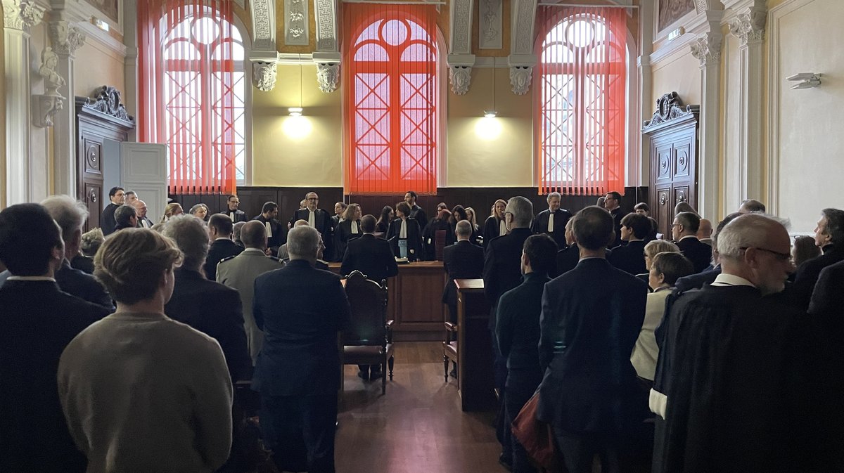 Rentrée solennelle 2026 du tribunal judiciaire de Nîmes (Photo Anthony Maurin)