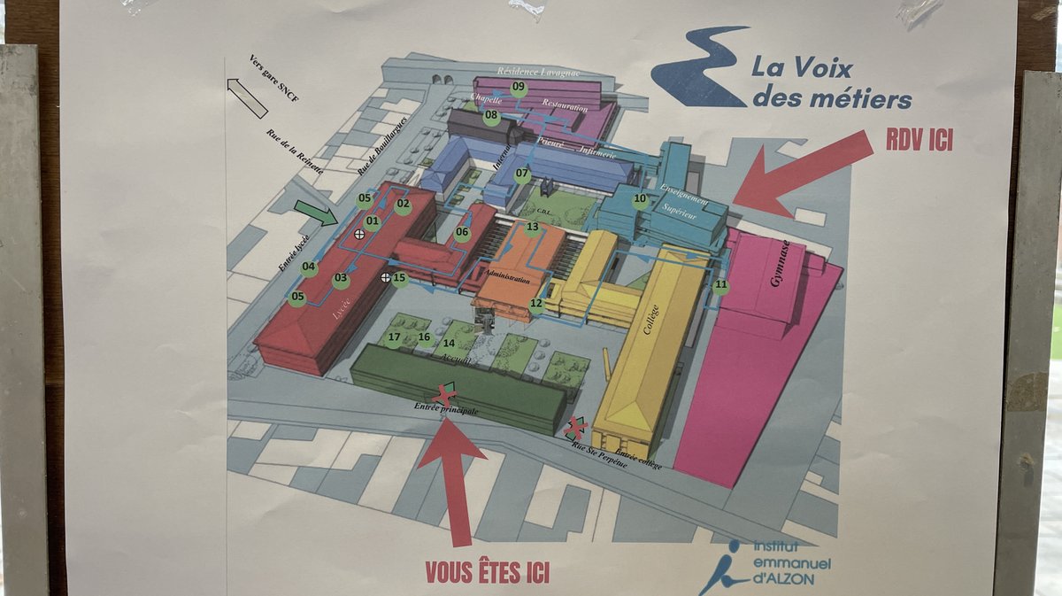 L'Institut Emmanuel d'Alzon organisait La voix des métiers 2026 (Photo Anthony Maurin)