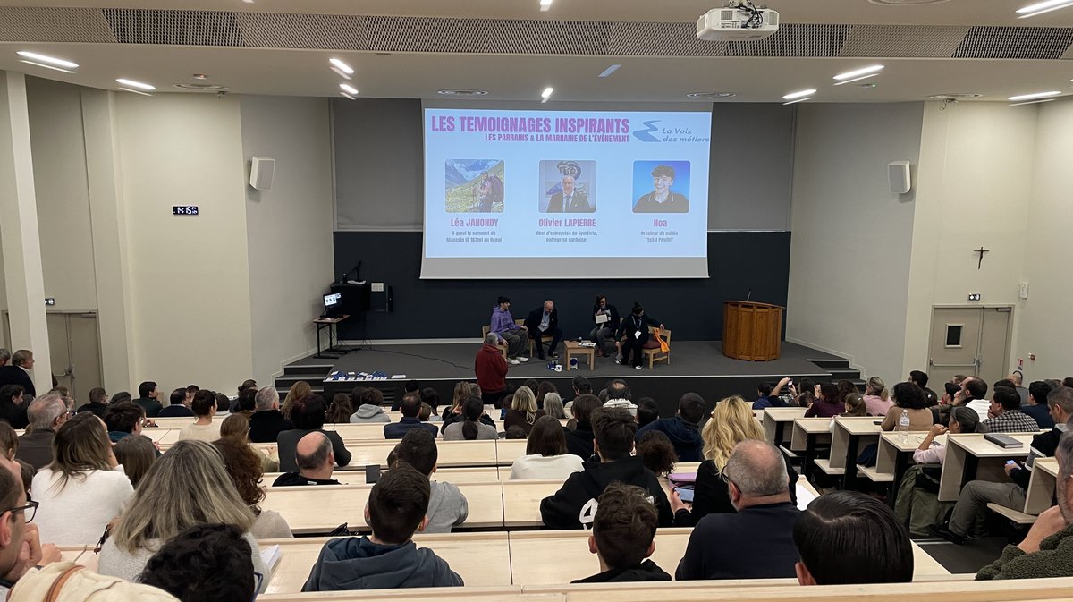 L'Institut Emmanuel d'Alzon organisait La voix des métiers 2026 (Photo Anthony Maurin)