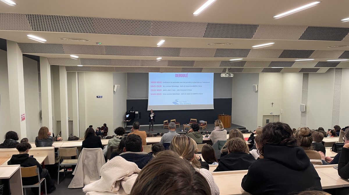 L'Institut Emmanuel d'Alzon organisait La voix des métiers 2026 (Photo Anthony Maurin)