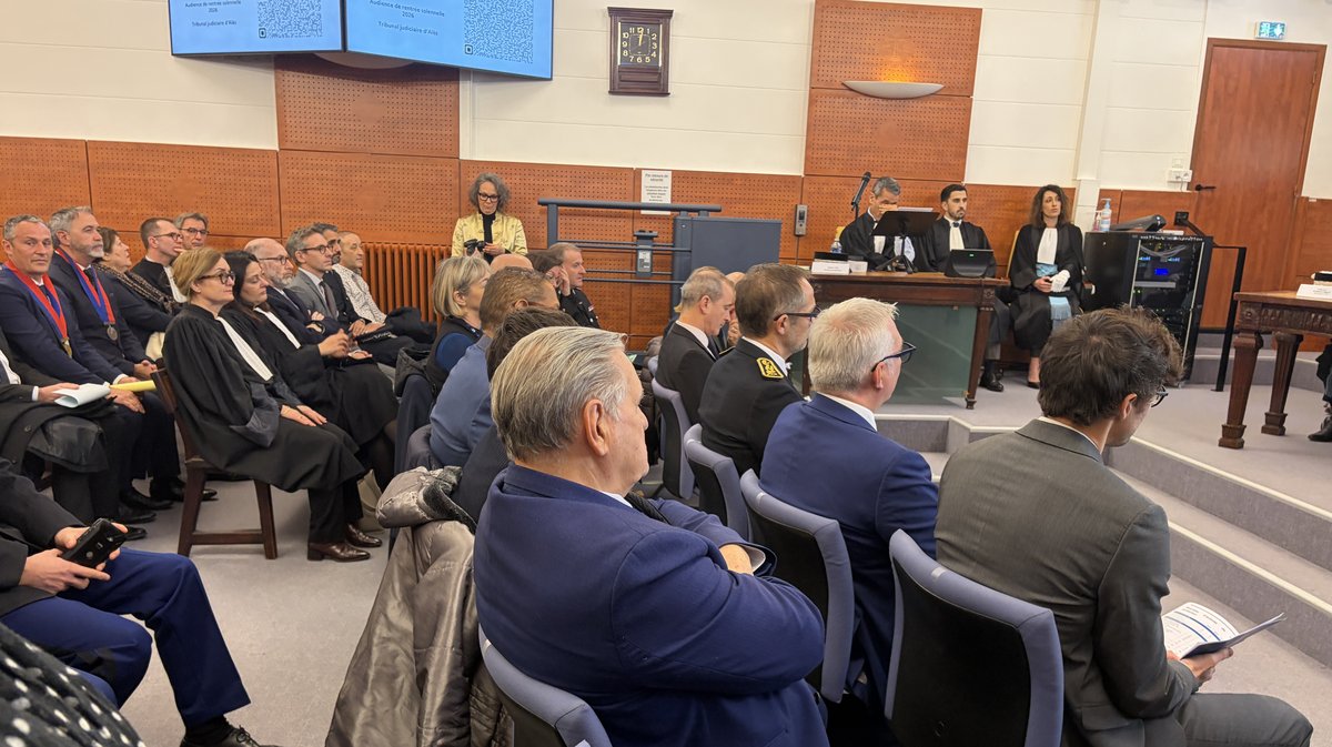 ALÈS AUDIENCE SOLENNELLE DE RENTREE