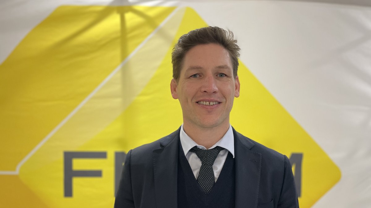 Romain Tissot, président de la FNAIM Gard-Lozère 2026 (Photo Anthony Maurin)