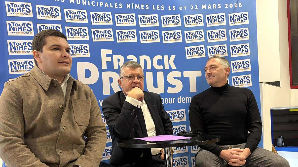 Ce matin, deux nouveaux colistiers ont été présentés par le candidat Tout Nîmes, Franck Proust