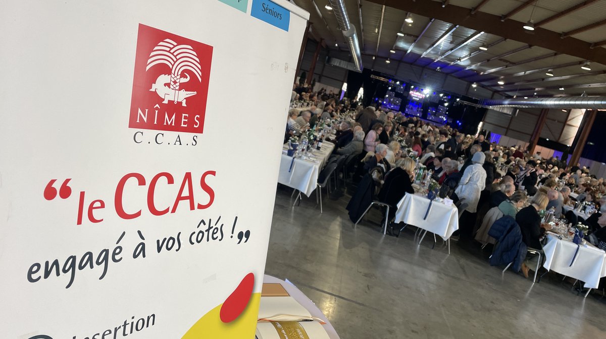 Le Banquet des aînés à Nîmes en 2026 (Photo Anthony Maurin)I