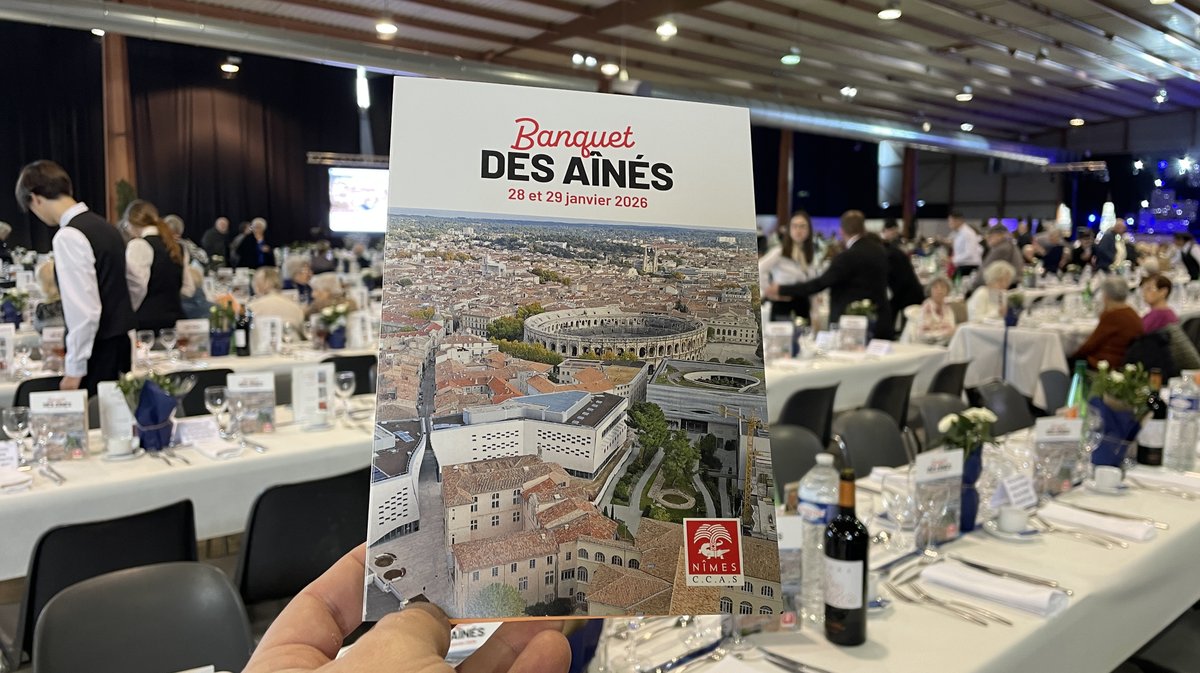 Le Banquet des aînés à Nîmes en 2026 (Photo Anthony Maurin)I