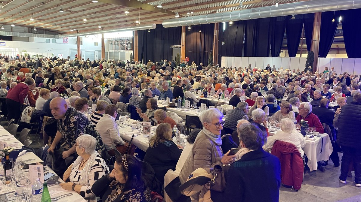 Le Banquet des aînés à Nîmes en 2026 (Photo Anthony Maurin)I