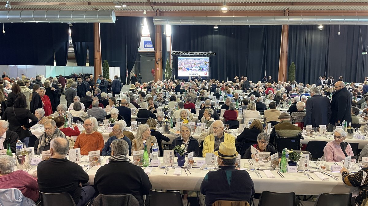Le Banquet des aînés à Nîmes en 2026 (Photo Anthony Maurin)I