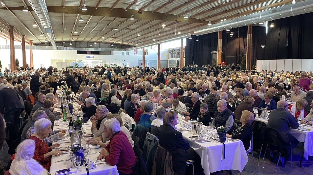 Le Banquet des aînés à Nîmes en 2026 (Photo Anthony Maurin)I