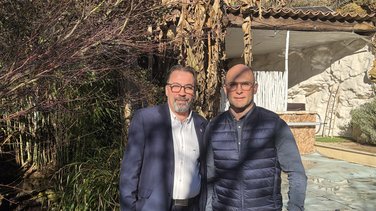 Mickaël Thery et Franck Brimboeuf