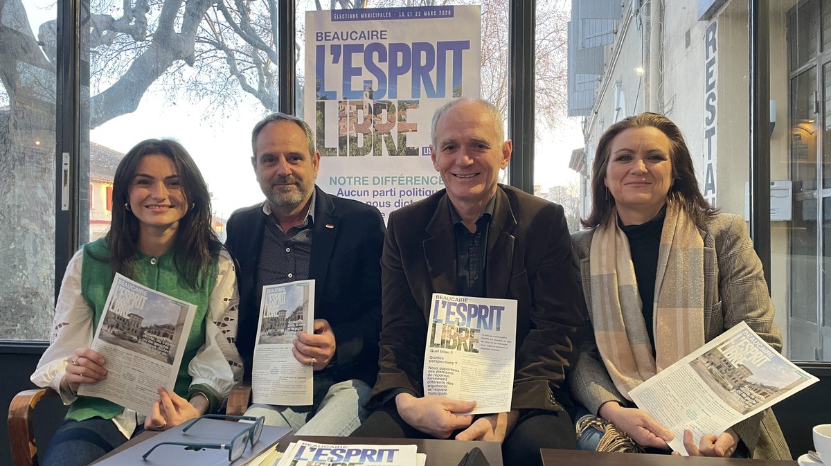 La liste Beaucaire, l’esprit libre sera menée par Christophe André (Photo Anthony Maurin)