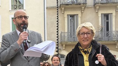 Vincent Bouget et Sylvette Fayet