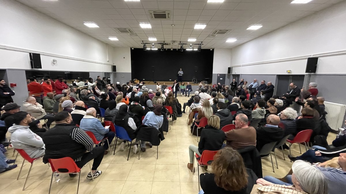 Nîmes en commun au Chemin Bas d'Avignon municipales Nîmes 2026 (Photo Anthony Maurin)