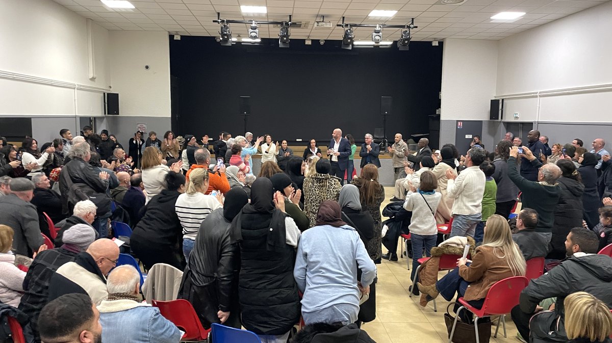 Nîmes en commun au Chemin Bas d'Avignon pour les municipales 2026 à Nîmes (Photo Anthony Maurin)