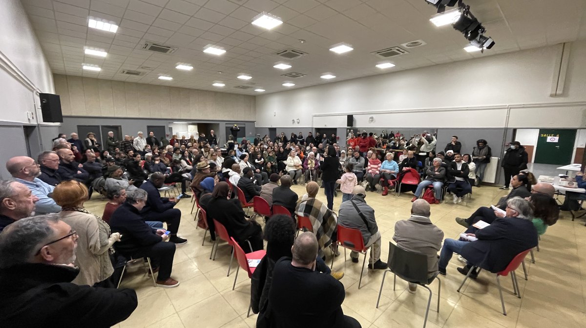 Nîmes en commun au Chemin Bas d'Avignon pour les municipales 2026 à Nîmes (Photo Anthony Maurin)