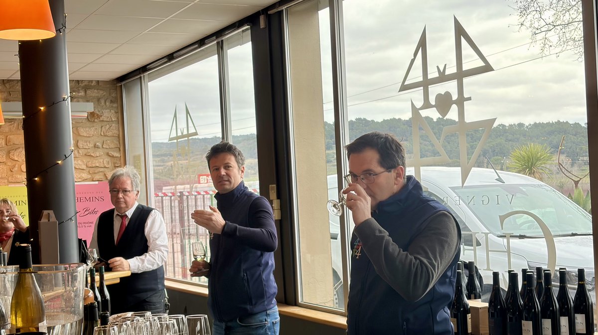 journée d'oenologie cave des 4 chemins