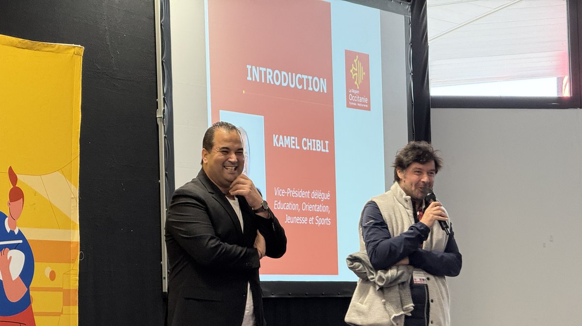 Kamel Chibli et Sébastien Grosjean