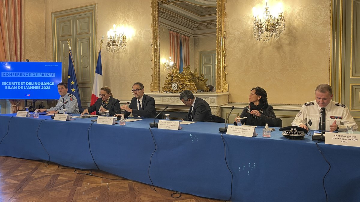 Bilan sécurité et délinquance Gard 2025 (Photo Anthony Maurin)