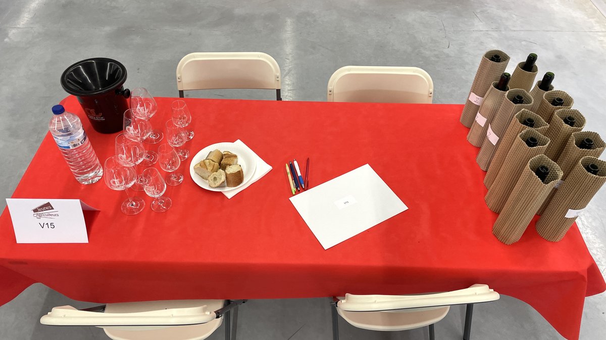 Concours des vins de Nîmes et du Gard 2026 organisé par les Jeunes agriculteurs gardois (Photo Anthony Maurin)