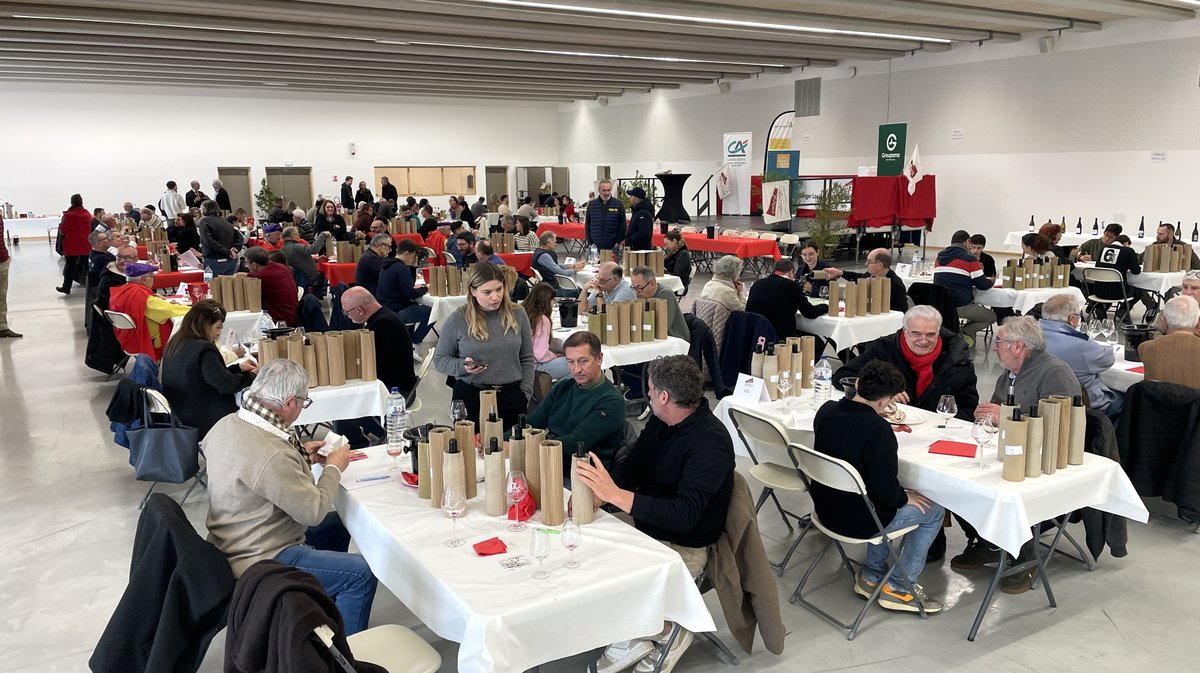 Concours des vins de Nîmes et du Gard 2026 organisé par les Jeunes agriculteurs gardois (Photo Anthony Maurin)