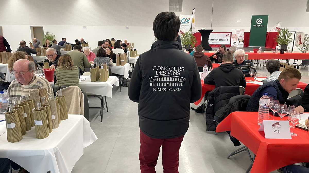 Concours des vins de Nîmes et du Gard 2026 organisé par les Jeunes agriculteurs gardois (Photo Anthony Maurin)