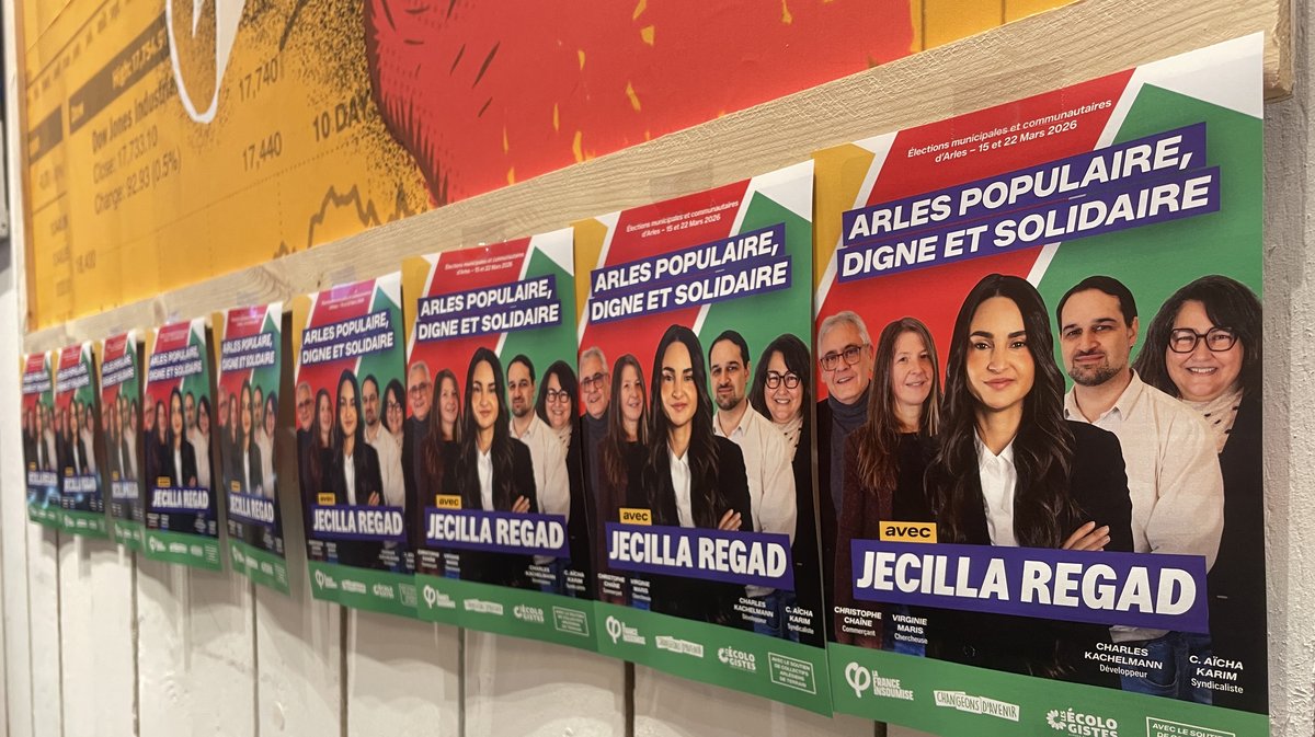 Jecilla Reyad Gauche Arles Elections municipales 2026.