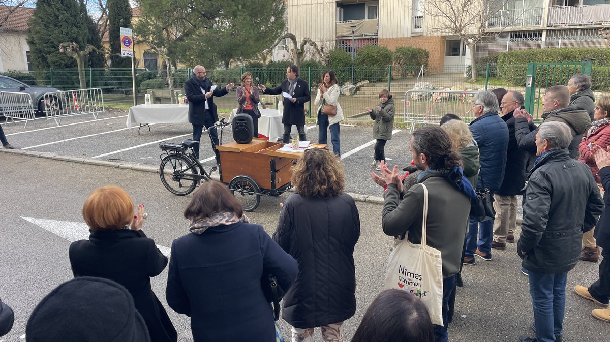 Nîmes en commun veut une ville à hauteur d'enfants (Photo Anthony Maurin)
